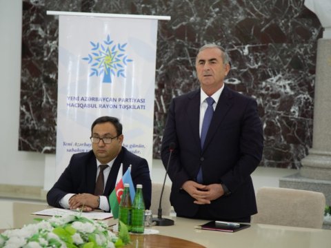 Hacıqabulda YAP-ın 32 illiyi qeyd edildi - FOTO