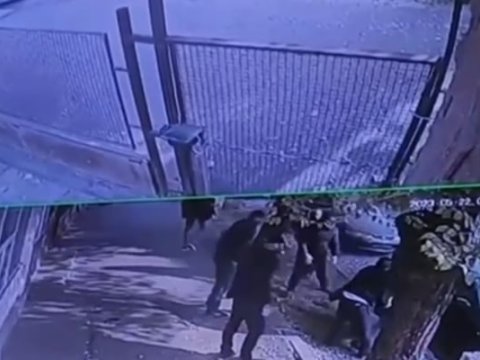 Ermənistanda azərbaycanlı döyüldü - VİDEO