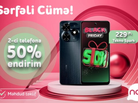 &ldquo;Nar&rdquo;dan &ldquo;Sərfəli cümə&rdquo; təklifi &ndash; 50 % endirimlə smartfon əldə et!