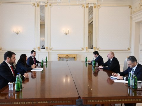 İlham Əliyev İsrail nazirini QƏBUL ETDİ