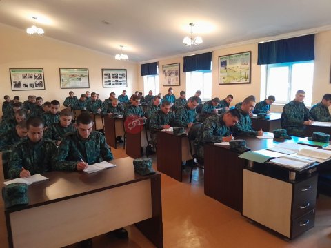 “Şəmkir” sərhəd dəstəsinə mediatur - FOTOLAR