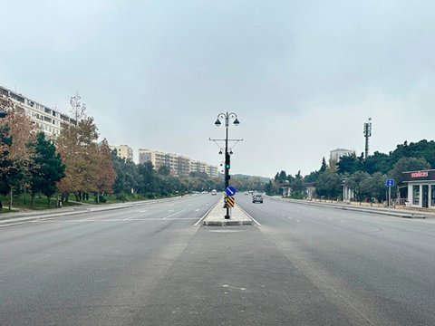 Bakının məşhur prospektində YENİLİK