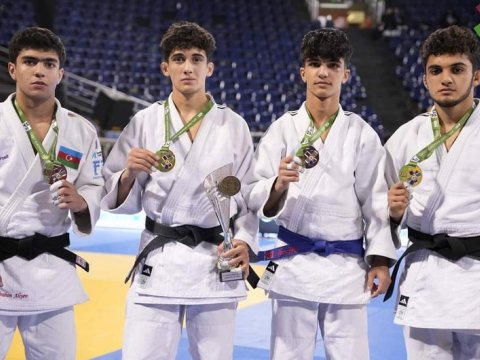 Cüdoçularımızdan Avropa Kubokunda 4 medal