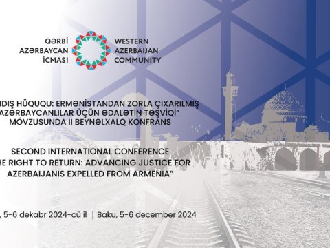 Qərbi Azərbaycan İcması beynəlxalq konfrans keçirəcək