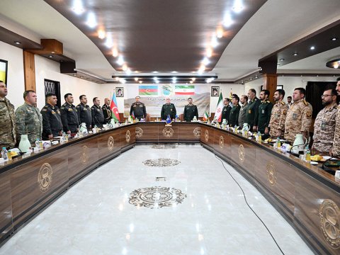 Azərbaycan-İran birgə hərbi təlimindən GÖRÜNTÜLƏR