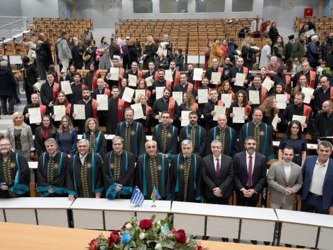 UNEC ilə Qərbi Makedoniya Universitetinin&nbsp;məzunlarına diplomlar təqdim edilib&nbsp;