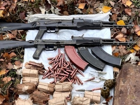 Ölkə ərazisində avtomat, pulemyot və tüfənglər tapıldı