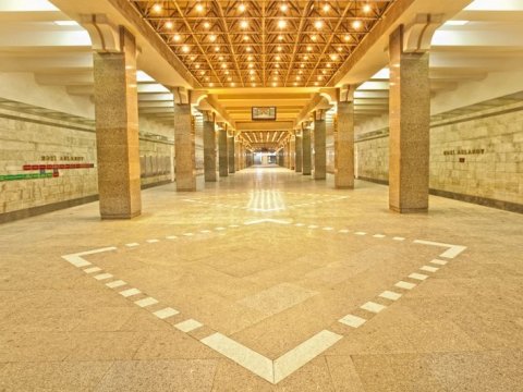 &ldquo;Həzi Aslanov&rdquo; metrostansiyası təmirə görə&nbsp;BAĞLANIR