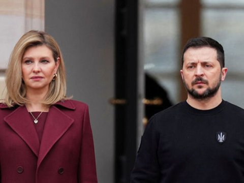 Ukraynanın birinci xanımı övladlarının yerini&nbsp;açıqladı