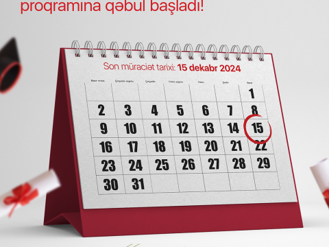 &ldquo;Qırmızı Ürəklər Təhsil Təqaüd Proqramı&rdquo;na qəbul başladı