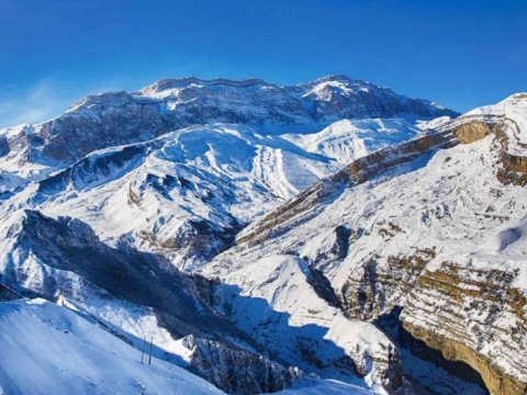 Şahdağda 13 sm qar yağıb - FAKTİKİ HAVA