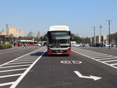 &ldquo;Gənclik&rdquo;də&nbsp;avtobusların girişi məhdudlaşdırıldı