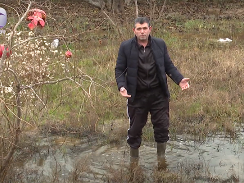 Maştağada evləri su basdı&nbsp;- VİDEO