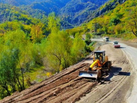 Suqovuşan-Kəlbəcər yolundan yeni GÖRÜNTÜLƏR