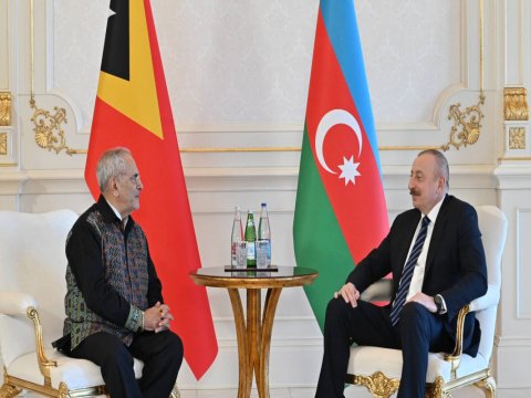 İlham Əliyev Timor-Leste Prezidentini təbrik etdi