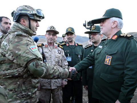 Azərbaycan-İran birgə təlimi başa çatdı - FOTOLAR