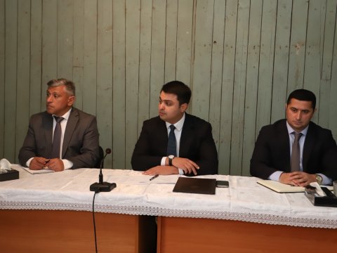 Neftçalanın icra başçısı səyyar görüş keçirib - FOTO