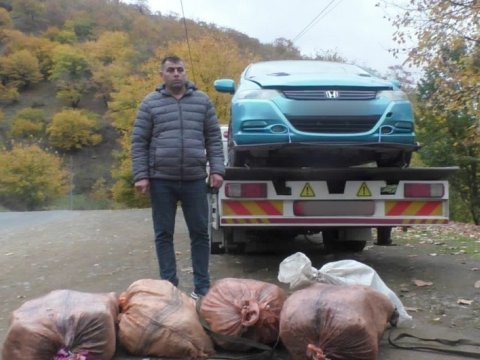 Narkotiki&nbsp;evakuatorla Bakıya gətirmək istəyən dəstə üzvləri YAXALANDI
