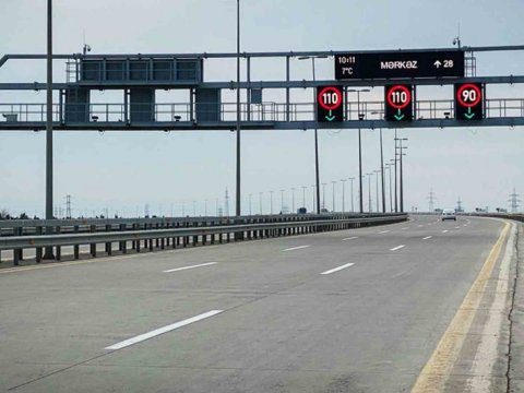 Aeroport yolunda sürət həddi əvvəlki vəziyyətə qaytarıldı