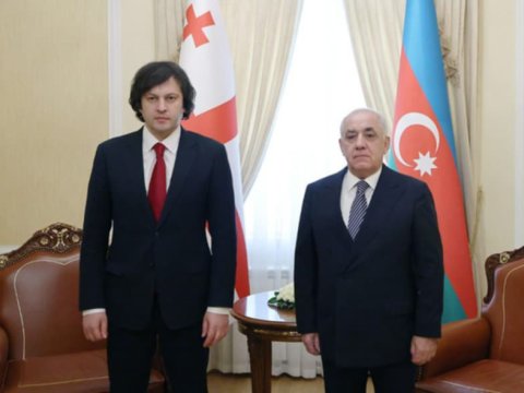 Əli Əsədov gürcüstanlı həmkarını təbrik etdi