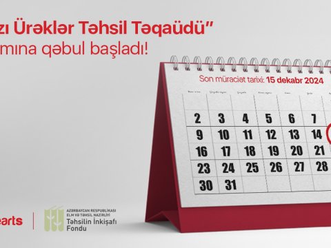 İstedadlı gənclər üçün daha bir fürsət