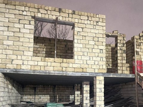 Masazırda uçan evdən&nbsp;GÖRÜNTÜLƏR - YENİLƏNİB