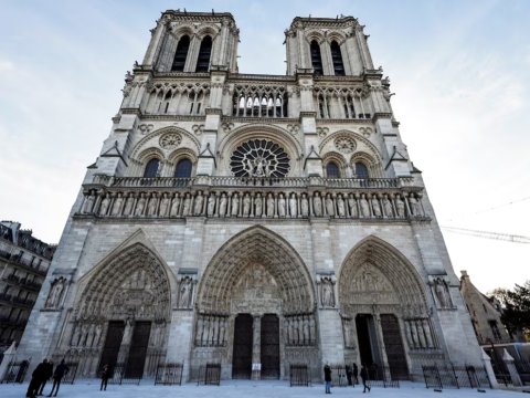 Tarixi Notr-Dam kilsəsi 5 ildən sonra açılışa hazırlaşır - FOTO