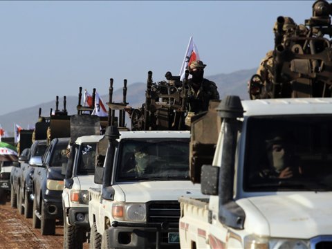 Müxalif Suriya Milli Ordusu Tel Rifat şəhərində