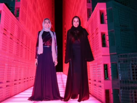 Leyla və Arzu Əliyevalar Ər-Riyadda festivalda - FOTOLAR