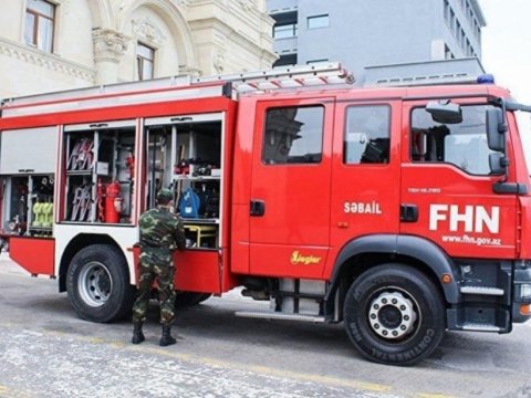 20 yanğına çıxış olub - 7 nəfər xilas edilib