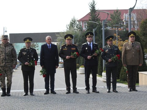 Hərbi hissədə birgə tədbir keçirildi - FOTO