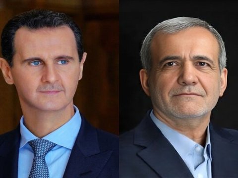 Məsud Pezeşkian Bəşər Əsədlə danışdı&nbsp;