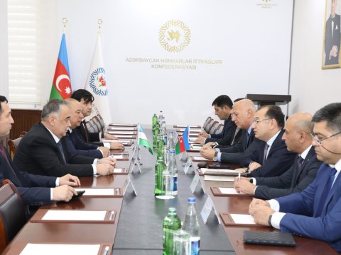 AHİK-də özbəkistanlı həmkarları ilə görüş -&nbsp;FOTOLAR