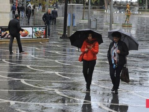 Bakıda leysan yağış, rayonlarda qar yağacaq - Günün havası