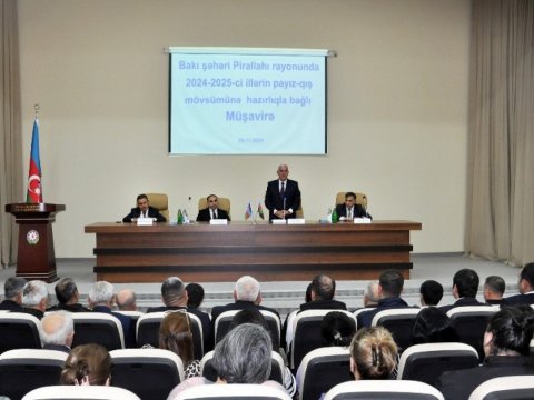 Bakıda qarlı havalara hazırlıqla bağlı müşavirələr başa çatdı