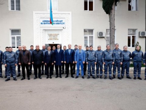 Gəncədə ADSEA-nın xüsusi texnikalarına baxış keçirildi - VİDEO&nbsp;