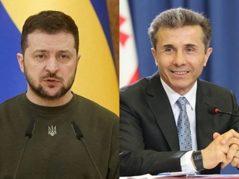 Zelenski İvanişvilini "qara siyahı"ya saldı - ŞOK QƏRAR