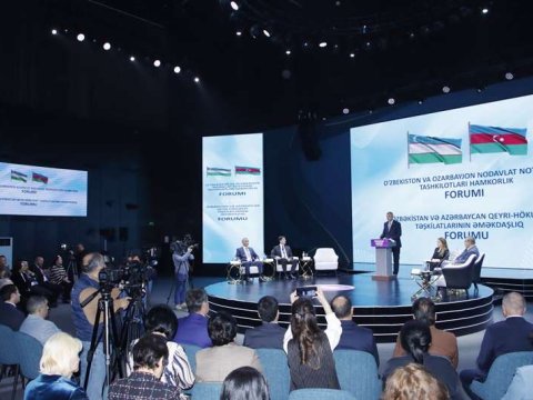 İlk dəfə Özbəkistanla Azərbaycan QHT-lərinin əməkdaşlıq forumu keçirilir