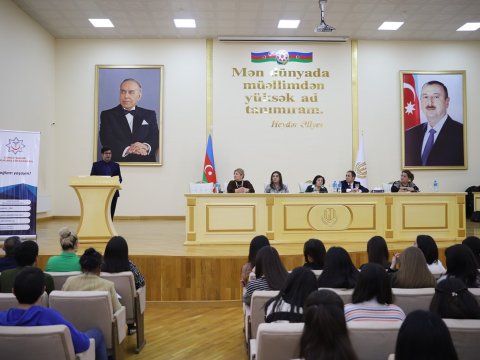 Gəncə Dövlət Universitetində sağlam həyat tərzi&nbsp;təbliğ olunub&nbsp;