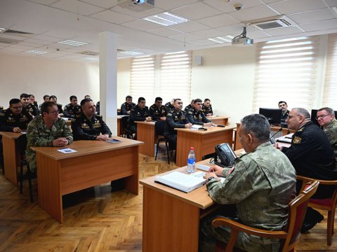 Bakıda NATO-nun təlim kursu keçirilib - FOTOLAR