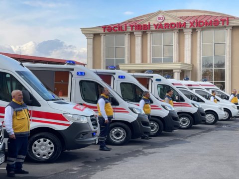 Naxçıvanda təcili yardım maşınlarına 14 milyon xərclənib