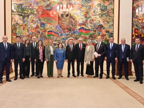 Türkiyə deputatları Milli Məclisdə - FOTO