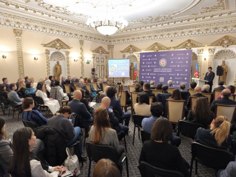 Azərbaycan tarixinə dair qısametrajlı filmlərin təqdimatı - FOTOLAR