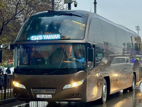 Bakı-Sumqayıt ekspres avtobusu&nbsp;istifadəyə verildi