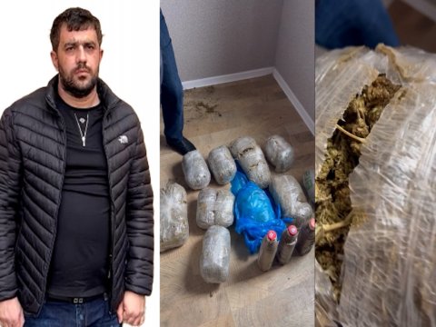 Saxlanılan 2 nəfərdən 26 kq narkotik götürülüb