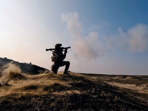 Komandoların təlimindən yeni GÖRÜNTÜLƏR