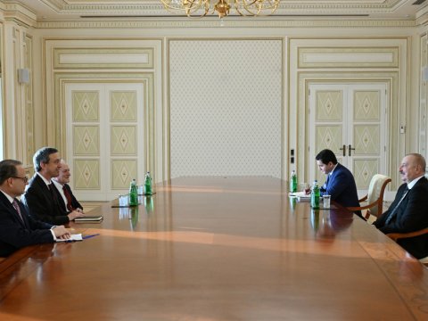 İlham Əliyev qəbul keçirdi