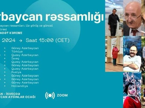 İsveçdə “Azərbaycan rəssamlığı” adlı konfrans keçiriləcək