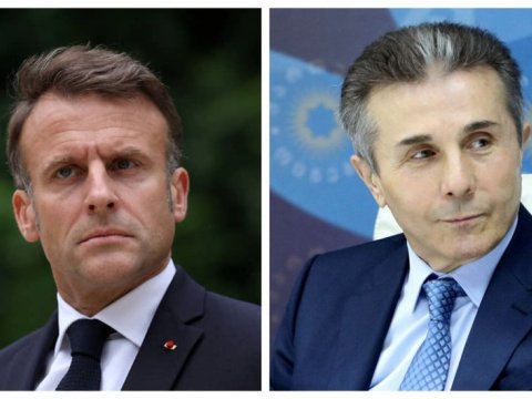 Makron İvanişviliyə zəng etdi: razılığa gəldilər