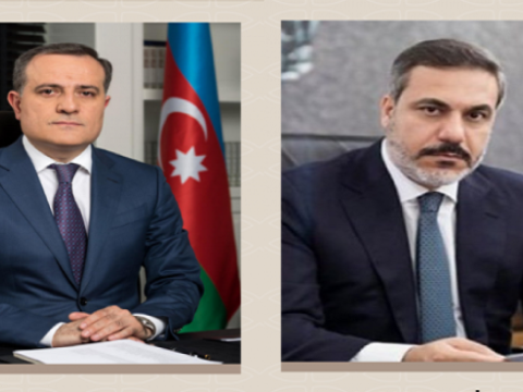 Ceyhun Bayramovla Hakan Fidan Suriyanı MÜZAKİRƏ ETDİ